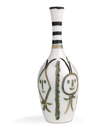 PABLO PICASSO Engraved Bottle.